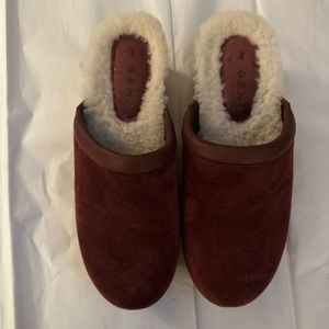 M.Gemi Retro Shearling Clogs 39.5